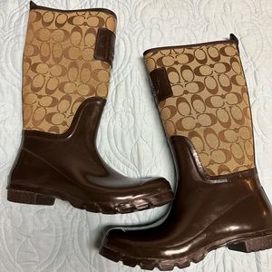 Coach rainboots